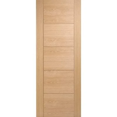 Oak Vancouver 5 Panel Pre-Finished Solid Internal Fire Door FD30- All Sizes 1 Oak Vancouver 5 Panel Pre-Finished Solid Internal Fire Door FD30- All Sizes