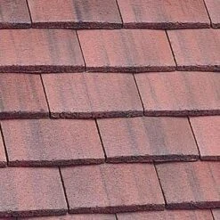 Marley Concrete Plain Roof Tile And Half 141 - All Colours -Build4less Shop old english dark red 21255 2 1