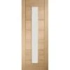 Palermo Original 1 Light Unfinished Oak Internal Door With Clear Glass