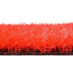 Funky Colours Red 24mm Artificial Grass - Sample