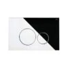 Polished Chrome Flush Plate With Chrome Push Plates - All Styles