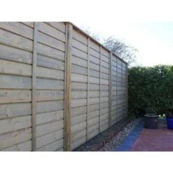 Shadowline Fence Panel - All Sizes -Build4less Shop rearviewofthefencepanel