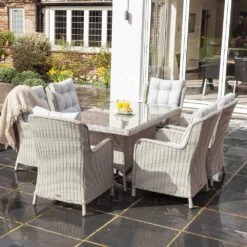 Astor 6 Person Rectangle Dining Set