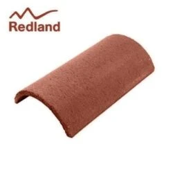 Redland Rosemary Half Round Clay Ridge Tile
