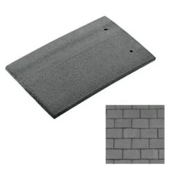 Redland Concrete Plain Roof Tiles - All Colours -Build4less Shop redland concrete tile grey both