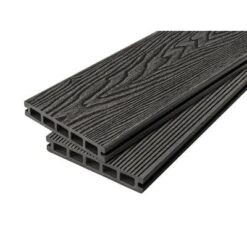 Cladco WPC Woodgrain Reversible Hollow Decking Board 150mm X 25mm X 2.4m - All Colours
