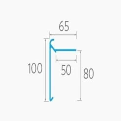 A3 GRP External Angle - All Colours -Build4less Shop ryno a3 angled arm profile for mastic asphalt 63d529cf 9d67 486a bf49 766107f2ae12