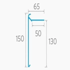 A4 GRP External Angle - All Colours -Build4less Shop ryno a4 angled arm profile for mastic asphalt 8aa26b8b 0eec 4fe4 b8e6 a2d48e39c514