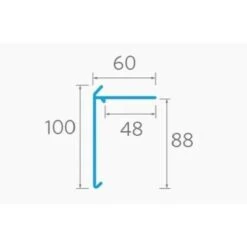 F4 GRP External Angle - All Colours -Build4less Shop ryno f4 flat arm profile angle 6dc4e9eb a87b 4bef bbf7 4fd7002479e1