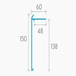 F6 GRP External Angle - All Colours 9 F6 GRP External Angle - All Colours -Build4less Shop ryno f6 flat arm profile for felt 209a74c2 da0b 4606 b41f 787cd69fe58e