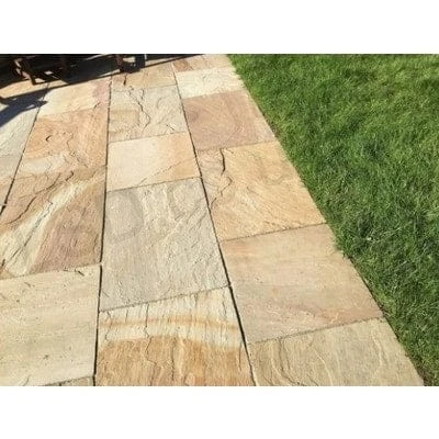 Indian Sandstone Patio Pack Kandla Grey (60 Slabs - 18.97m2 Per Pack) - All Colours 5 Indian Sandstone Patio Pack Kandla Grey (60 Slabs - 18.97m2 Per Pack) - All Colours - Image 5