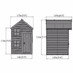 Croft Playhouse - 5ft X 5ft -Build4less Shop shire croft 5 x 5 ft playhouse 6482ca3cc3480844a3bb8299ca341618 original 1