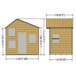 Loft Playhouse - All Sizes -Build4less Shop shire loft 8 x 6 ft playhouse 99ebf28932ac8ac605abdcbb2649ea1b original 1