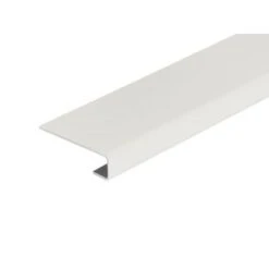 Cladco 3m Fibre Cement Single Board Connection Profile Trim - All Colours -Build4less Shop single board connection profile white 1 1