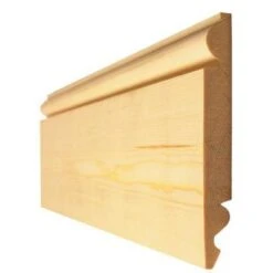 Skirting Board Timber Torus/Ogee 25mm X 150mm X 1m (Finished Size 20mm X 144mm)