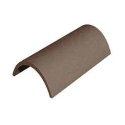 Marley Concrete 457mm Segmental Ridge Tiles 206 - All Colours -Build4less Shop sr smooth brown 3