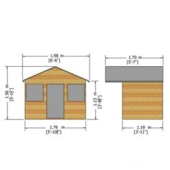 Stork Playhouse - All Sizes -Build4less Shop stork 1 1