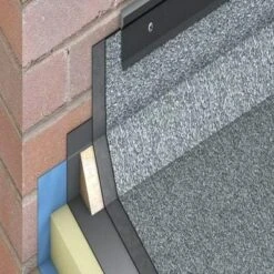 GA75 GRP Termination Bar 75mm X 18mm X 3m - All Colours -Build4less Shop termination bar installed