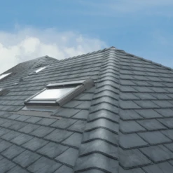 Eco Slate (Recycled Plastic) Roof Tile (Pack Of 16) - All Colours 8 Eco Slate (Recycled Plastic) Roof Tile (Pack Of 16) - All Colours -Build4less Shop terraced house squarev3