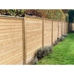 Level Top Tongue And Groove Effect Fence Panel Horizontal Panels - All Sizes -Build4less Shop tongue and groove fence panel