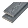 Cladco Capstock PVC ASA Premium Woodgrain Effect Decking Board 200mm X 32mm X 3.6m - All Colours