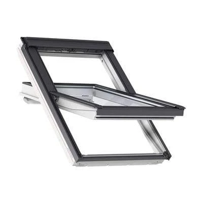 VELUX GGL SK06 2070 White Painted Laminated Centre Pivot Roof Window 114x118cm 2 VELUX GGL SK06 2070 White Painted Laminated Centre Pivot Roof Window 114x118cm - Image 2