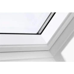 VELUX GGL CK01 2070 White Painted Laminated Centre Pivot Roof Window 55x70cm -Build4less Shop velux ggl 2062 white painted triple glazed noise reduction centre pivot roof window 55x118cm 3 0b2dfb7f b31b 436d 8a73 fbaebdbfee0f