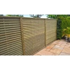 Frameless Venetian Hit And Miss Fence Panel - All Sizes -Build4less Shop venetianhitandmiss 1