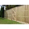 Level Top Hit And Miss Fence Panel Vertical Boards - All Sizes