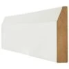 White Primed Chamfered Skirting - All Sizes