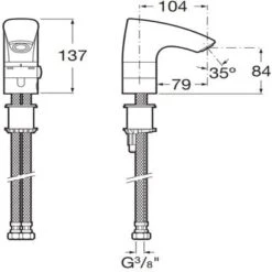 Roca M3 Electronic Basin Mixer Tap -Build4less Shop zcbwjrcnb2ahwiko7xhbnwyv3g9dqalw 1